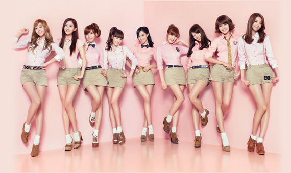 SNSD Korean Kpop girl group concepts Gee single Japanese version Girl's Generation