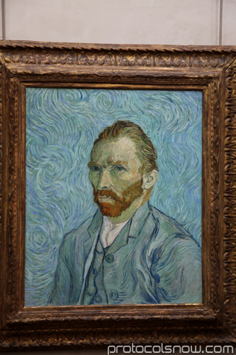 Van Gogh Self-Portrait Orsay Museum