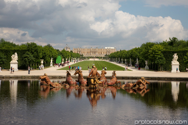 Palace of Versailles lake