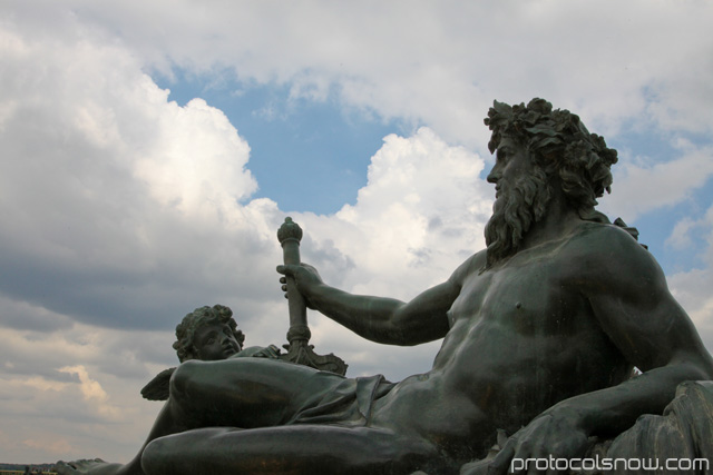 Palace of Versailles statue