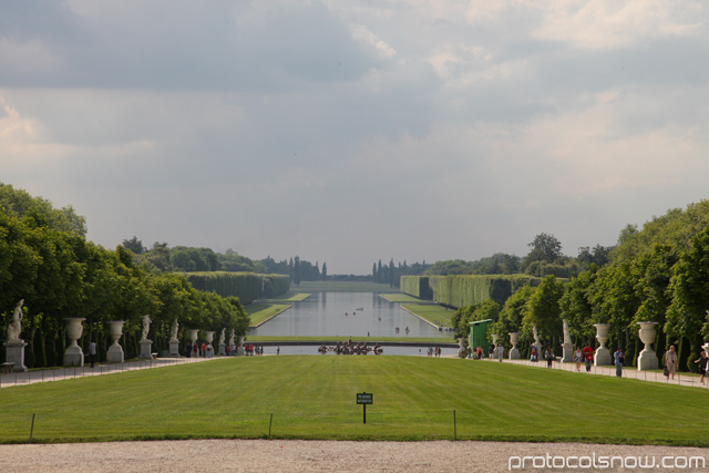 Palace of Versailles lake gardens