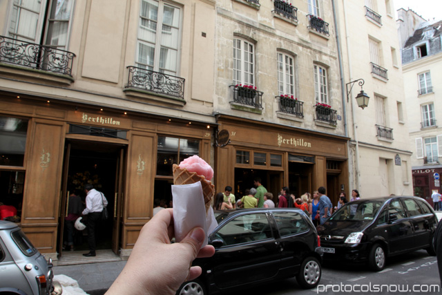 Berthillon ice cream Paris