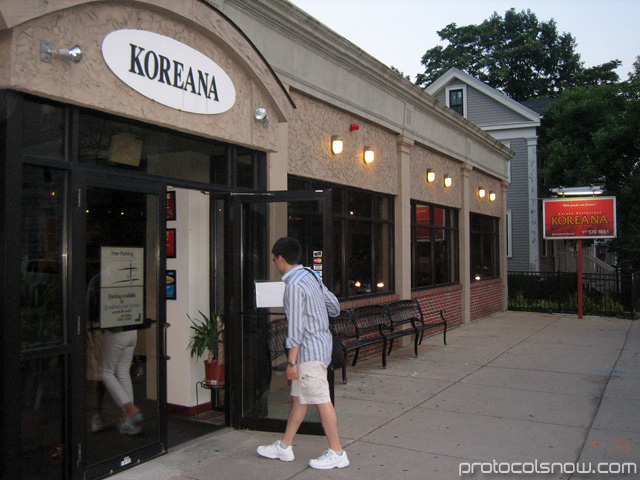 Koreana Korean restaurant Boston