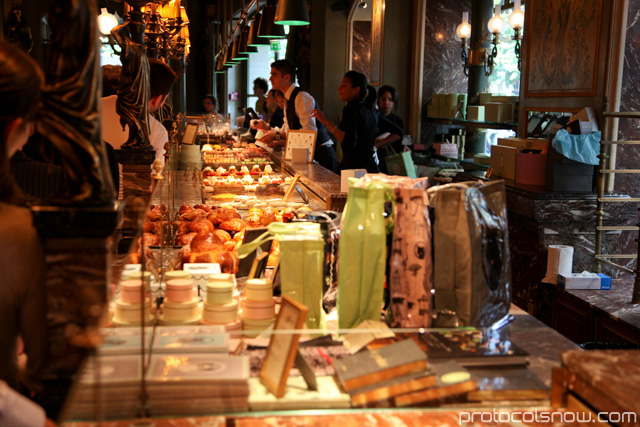 Laduree macaroon bakery Paris