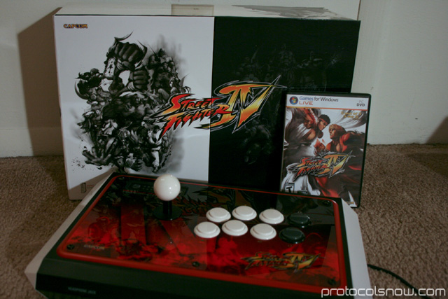 Street Fighter 4 Tournament Edition arcade stick PC game