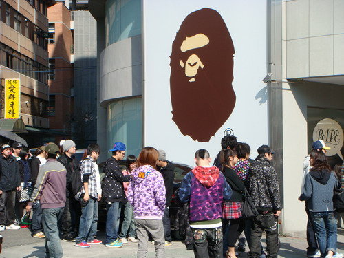 A Bathing Ape Taipei city camo shark hoody parka polo