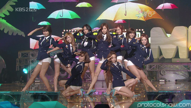 SNSD Girls' Generation Genie Tell Me Your Wish concept promotional outfits costumes clothing KBS Music Bank SBS Popular Song Inkigayo MBC Music Core
