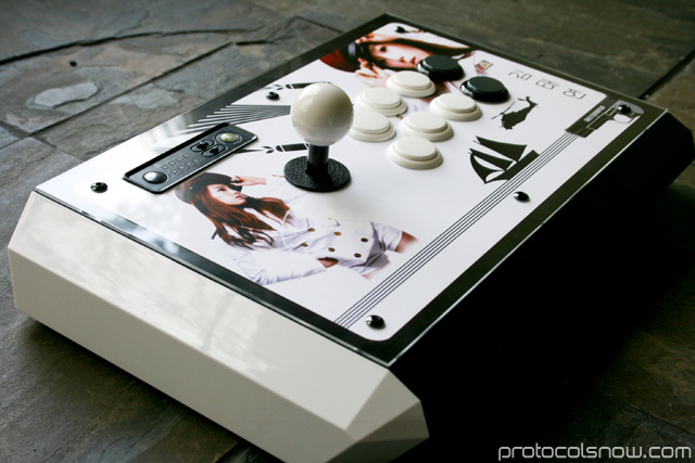 Taeyeon SNSD SF4 arcade stick street fighter madcatz custom design