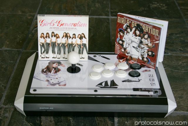  arcade stick Madcatz artwork mod taeyeon snsd girls' generation genie