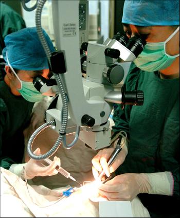 Ophthalmology rotation cataract surgery