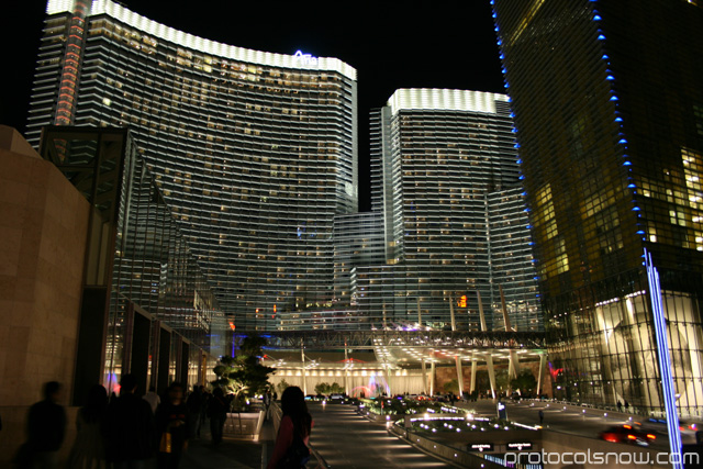 Aria CityCenter complex Las Vegas resort casino hotel