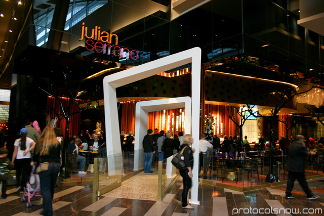 Julian Serrano Spanish tapas restaurant Aria Citycenter Las Vegas