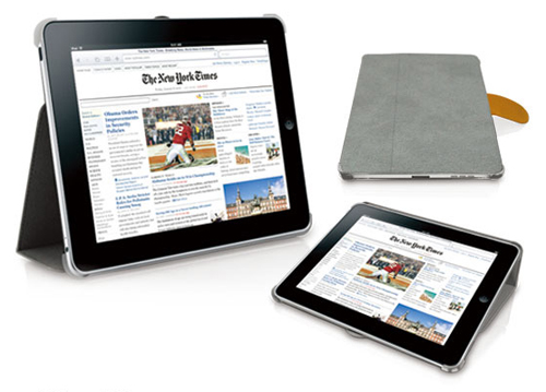 iPad Apple tablet Macally bookstand case