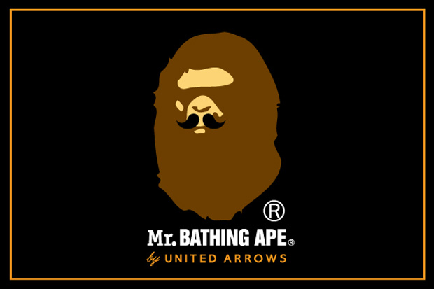 Mr. Bathing Ape Bape United Arrows logo