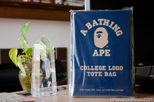 A Bathing Ape Bape e-mook Japanese catalog tote bag
