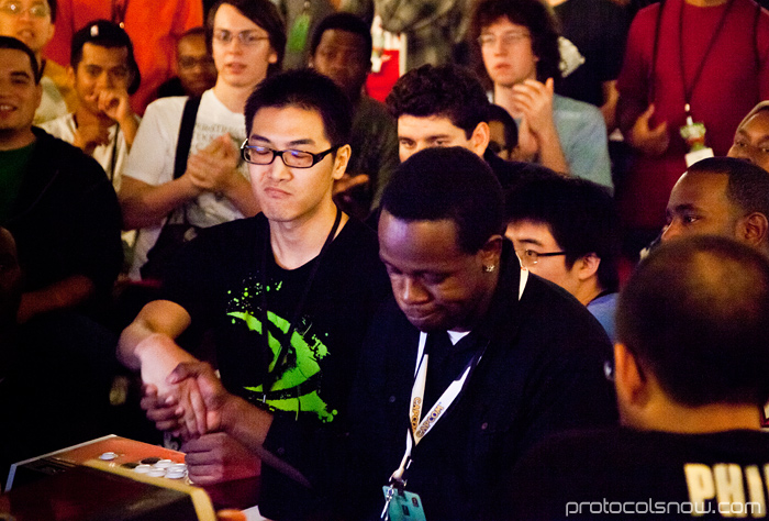 Season's Beatings V Redemption fighting game tournament Gamerbee Sanford Kelly Santhrax Super Street Fighter IV