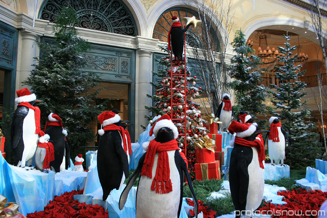 Las Vegas Bellagio winter conservatory