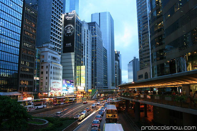 Hong Kong skyscrapers