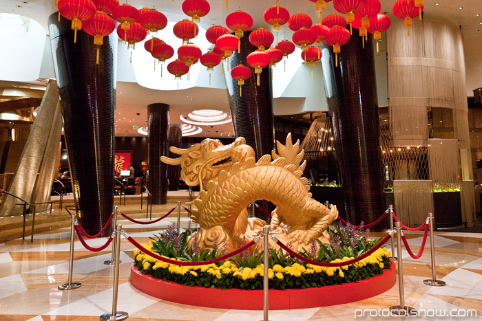 Lunar new year. - Picture of ARIA Resort & Casino, Las Vegas