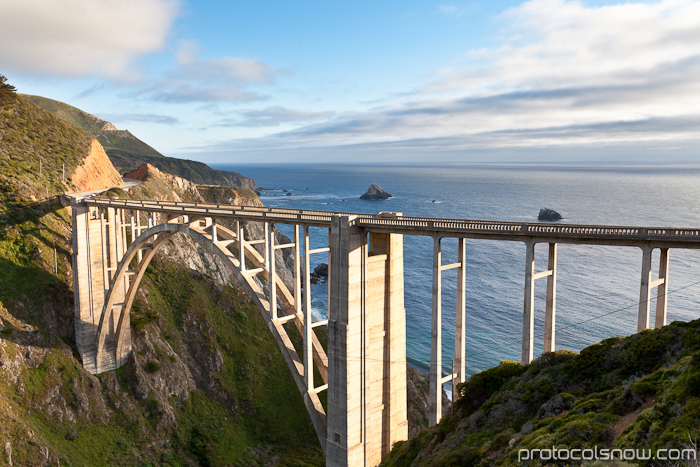 Bixby Bridge Pacific Coast Highway PCH Big Sur