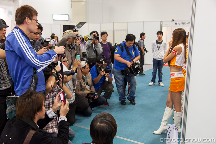 Taipei Taiwan photography expo models show girls