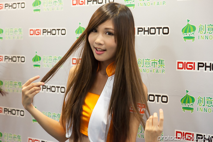Taipei Taiwan photography expo models show girls