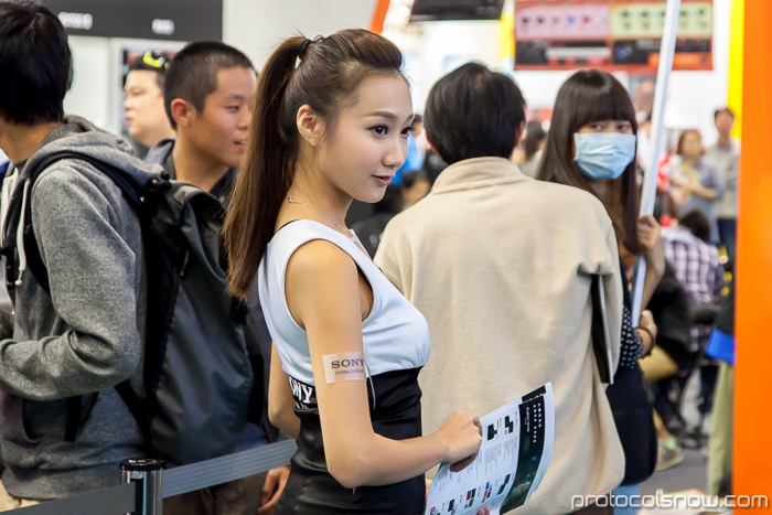 Taipei Taiwan photography expo models show girls