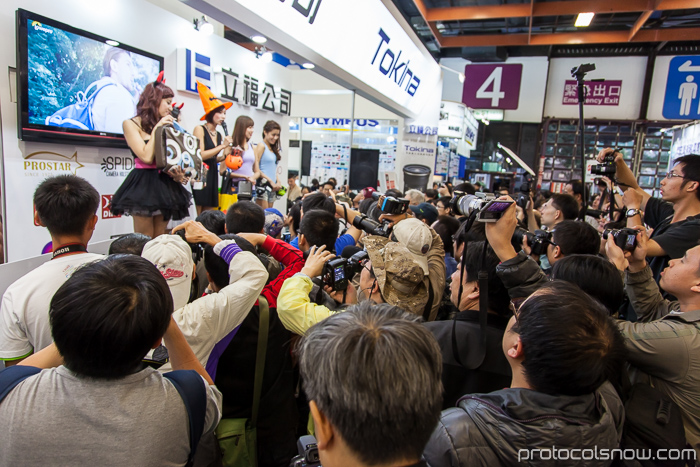 Taipei Taiwan photography expo models show girls